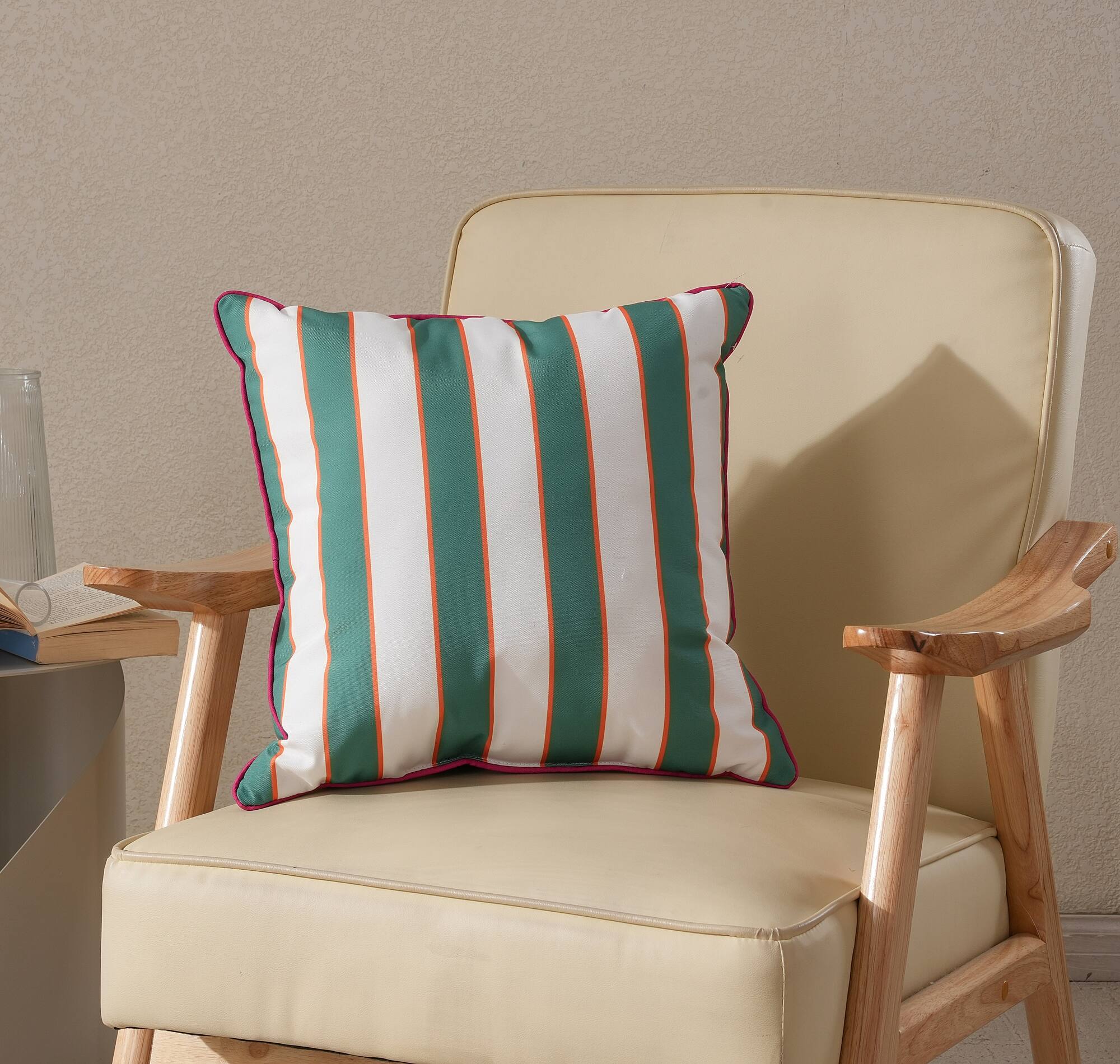 18" Striped Outdoor Pillow by Ashland